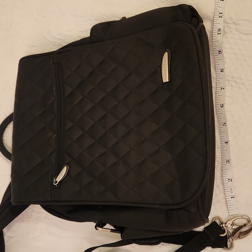 Travelon Black Quilted Backpack
